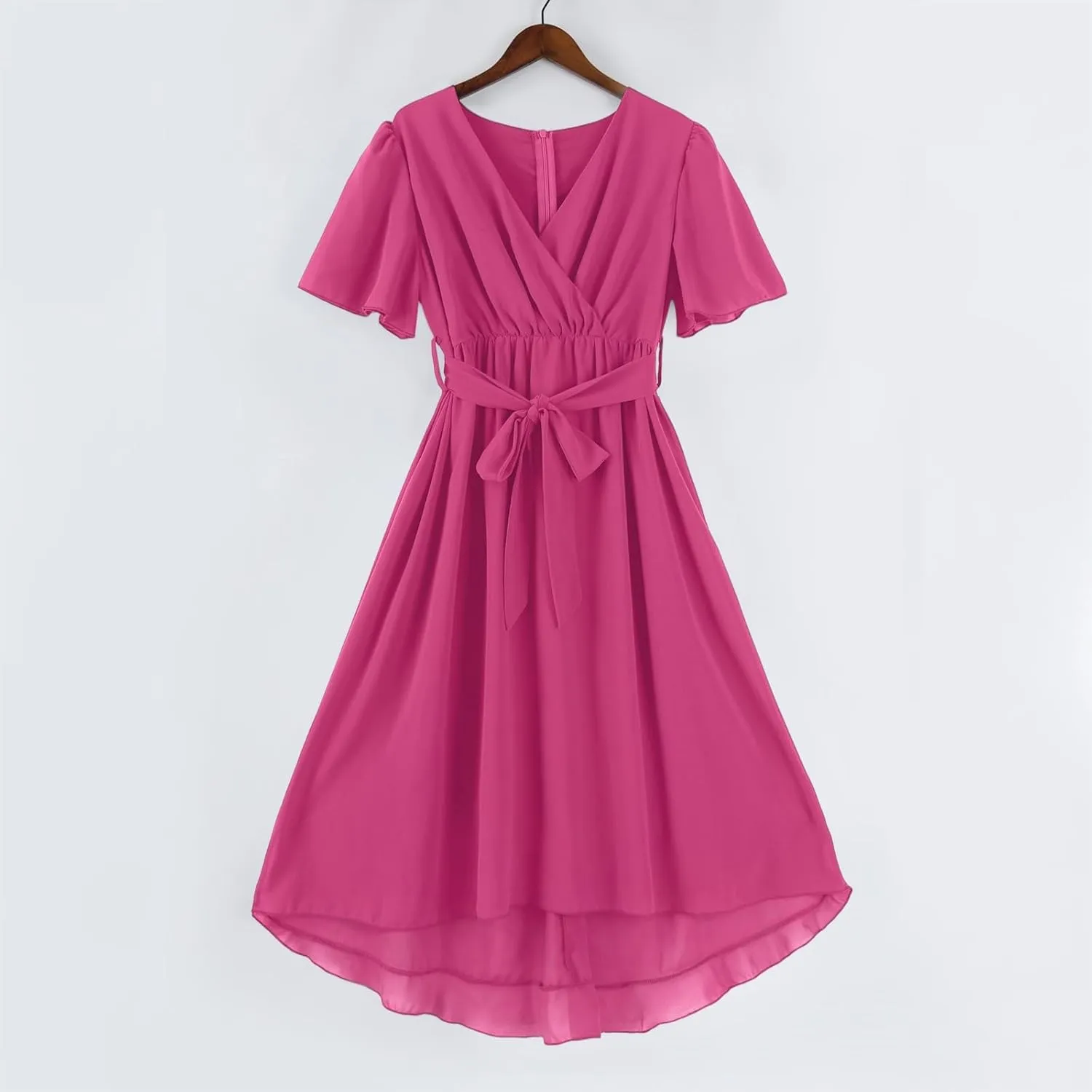 Boho Dress Resort Wear for Women 2025 Beach Dresses Wedding Guest Chiffon Garden Party Bridesmaid Dresses for Women