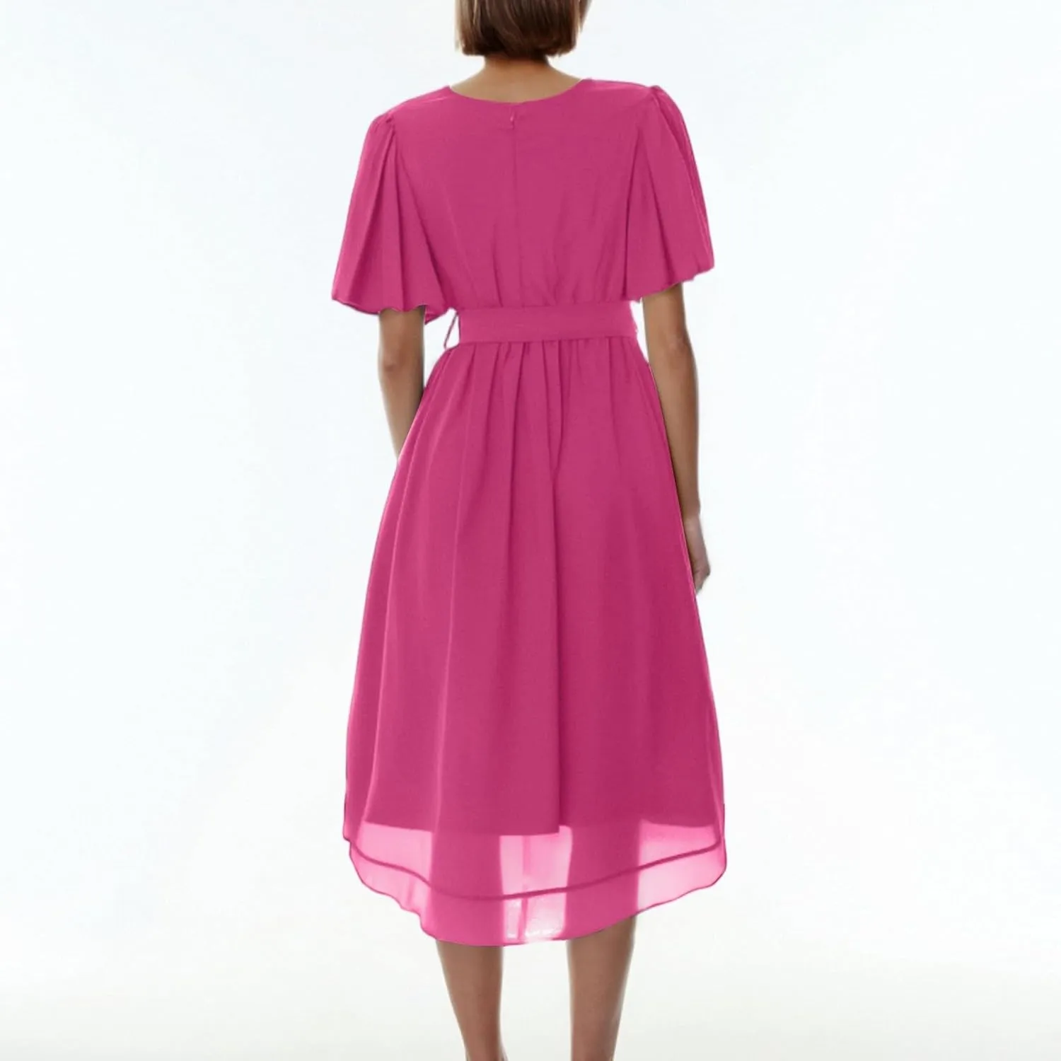 Boho Dress Resort Wear for Women 2025 Beach Dresses Wedding Guest Chiffon Garden Party Bridesmaid Dresses for Women