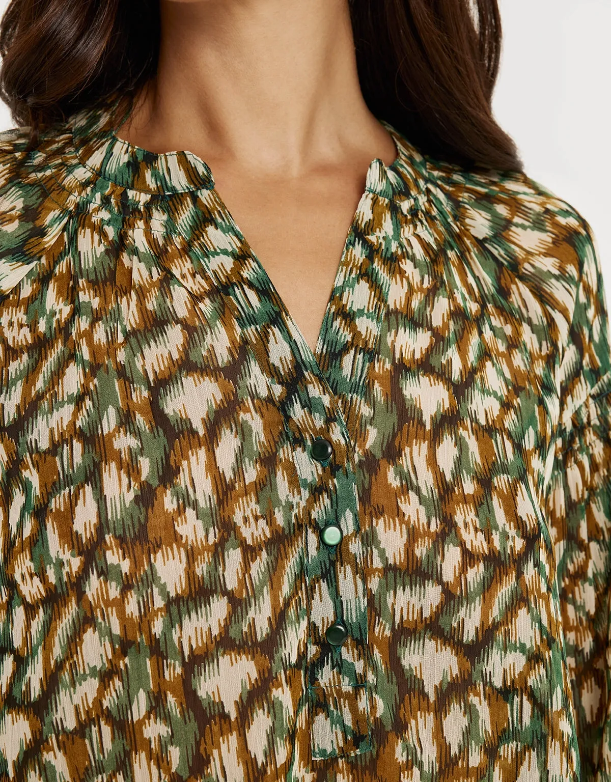Camisa Manga Larga Estampada - Handy