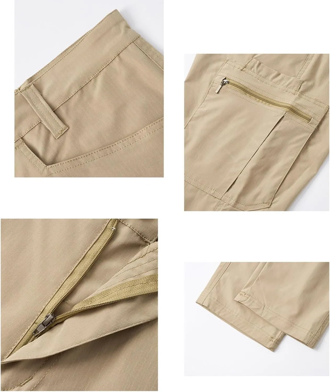 Men's Tactical Cargo Pants Quick Dry Water Resistant Stretch Pant Military Lounge Work Trousers with Multi Pockets