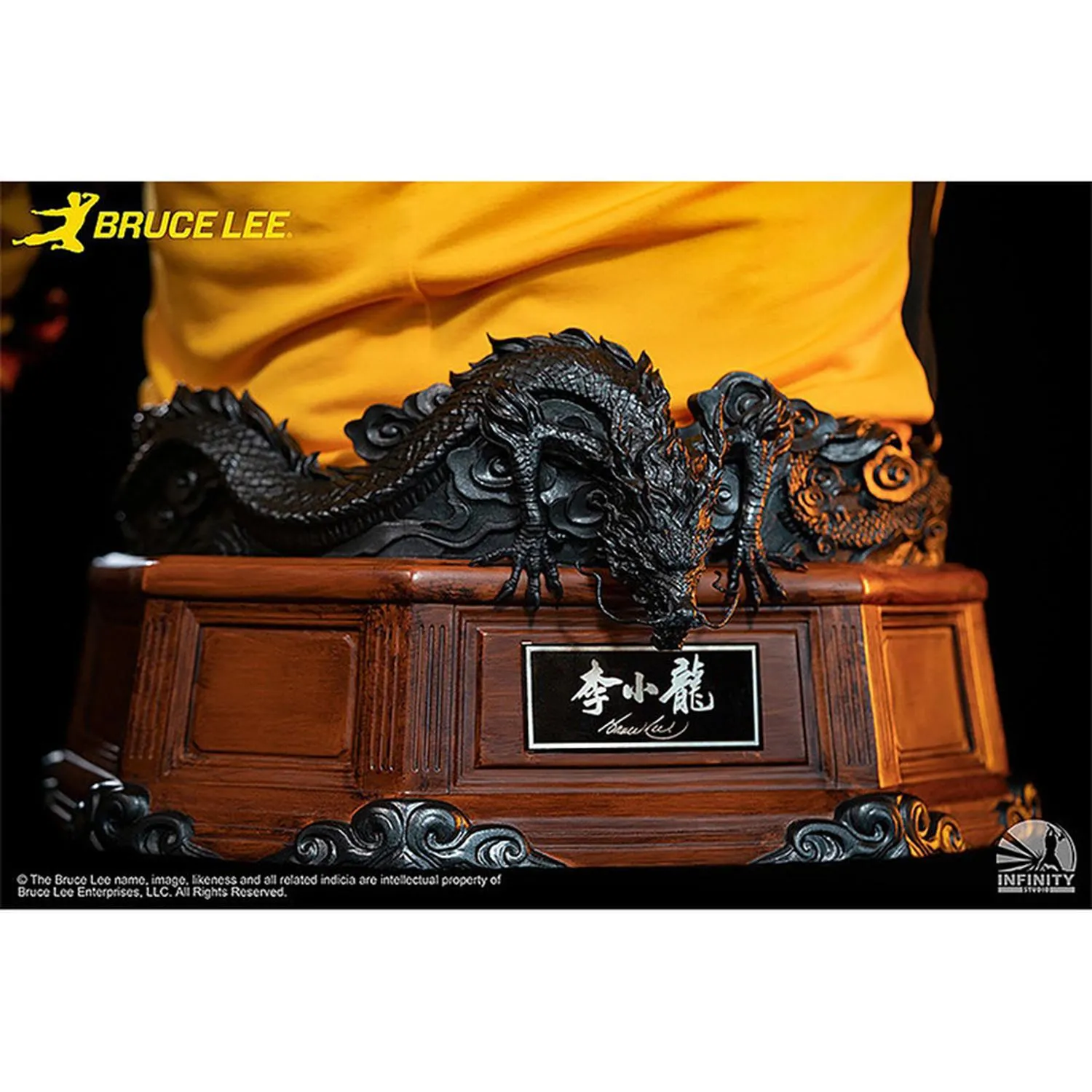New Arrival Infinity Studio Busto Death Game Escala 1:1 Bruce Lee