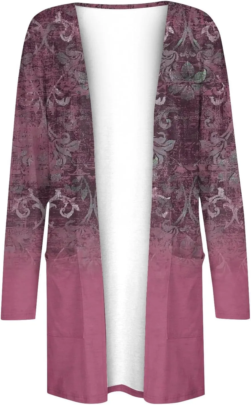 Womens Cardigans Fall 2024, Fashion with Pockets Open Front Casual Sweaters Jacket Cozy Soft Going Out Clothes